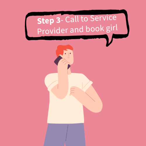 How to Book Genuine Call Girls in Bangalore step-3